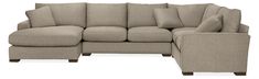 Metro Sectionals - Modern Living Room Furniture - Room & Board Contemporary Sectional Sofa, Contemporary Sectional, Sectional Chaise, Sectional With Ottoman, Sectional Furniture, Double Chaise Sectional, Custom Sectional, U Shaped Sectional, Custom Sofa