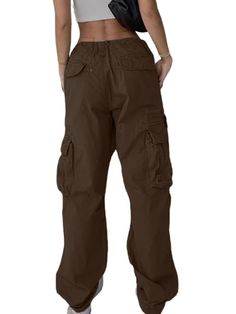 PRICES MAY VARY. Fabric: Work cargo pants women made from a soft and breathable cotton blend fabric, these cargo pants are comfortable and easy to wear all day long.（ Notice：The size of the pants is too loose, please place an order and buy one size smaller according to your own size ） Style: These cargo work pants feature a trendy combination of casual, street, hip-pop, vintage, and punk styles that can be dressed up or down to suit any occasion. Design: Best work pants for women/ Cargo pants fo Tactical Streetwear, Cargo Women, Best Work Pants, Cargo Pants For Women, Cargo Work Pants, 2000s Fashion Trends, Fabric Work, Women Cargo Pants, Plus Size Cargo Pants