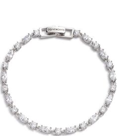 From Givenchy&#x2C; this bracelet features: Line braceletSilver-tone platingFold-over closure Approx. 7.25" length Imported. Silver Designer Bracelet, Chain Bracelet Stack, Branded Bracelets, Givenchy Bracelet, Silver Bracelet Stack, Streetwear Jewelry, Pretty Jewelry Necklaces, Expensive Jewelry Luxury, Birthday Bracelet