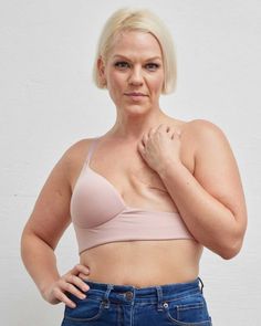 Experience unparalleled confidence with the Rachel Right Unilateral Sling Molded Cup Bra, designed for a stylish and secure fit. This bra provides stability and contours your curves, ensuring a snug and comfortable feel. With the hook and eye closure conveniently located on the left side, putting it on is a breeze. The molded cup molds and sculpts the chest, creating a contoured look under clothing, perfect for C/D cups. Plus, the single strap supports one breast while allowing free movement for Supportive Fitted Bra With Adjustable Straps, Fitted Seamless Sports Bra With Adjustable Straps, Versatile Supportive Bra With Medium Bust Support, Versatile Bra With Medium Bust Support, Feminine Stretch Bra With Medium Bust Support, Stretch Pink Nursing Bra With Built-in Bra, Pink Stretch Nursing Bra With Built-in Bra, Pink Nursing Bra With Built-in Stretch, Fitted Low-cut Nursing Bra With Light Support