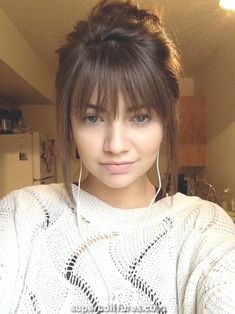 Round Face Fringe, Cute Bangs, Mens Haircuts, Funky Hairstyles, How To Style Bangs, Wispy Bangs, Fringe Hairstyles, Long Hair With Bangs, Haircuts With Bangs