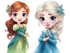 Elsa And Anna Backdrop, Elsa And Anna, Disney Charms, Frozen Elsa And Anna, Clip Arts, Disney Frozen Elsa, Elsa Anna, Frozen Elsa, New Theme