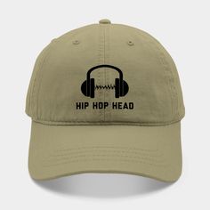 Unique, great looking and 100% custom " Hip Hop Head " design. Perfect gift for hip hop lovers and rap lovers. Music is everything. All it takes is 1 song to bring back 1000 memories. Check out my store for more designs like this! -- Choose from our vast selection of Dad hats to match with your favorite design to make the perfect custom graphic Hat. Customize your color! For men and women. Music Is Everything, Head Design, Music Is, Bring Back, Dad Hats, Rap, Hip Hop, The Selection, Take That