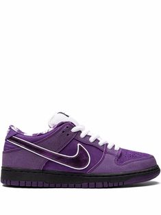 Voltage purple leather/rubber SB Dunk Low Pro sneakers from NIKE featuring round toe, flat rubber sole, front lace-up fastening and branded insole. These styles are supplied by a premium sneaker marketplace. Stocking only the most sought-after footwear, they source and curate some of the most hard to find sneakers from around the world. | Nike SB Dunk Low Pro sneakers Purple Skate Shoes With Vulcanized Sole, Purple Skate Shoes With Vulcanized Sole For Sports, Purple Vulcanized Sole Skate Shoes For Sports, Sporty Purple Sneakers For Skateboarding, Lavender Low-top Sneakers For Streetwear, Purple Low-top Skate Shoes With Vulcanized Sole, Purple Sporty Sneakers With Vulcanized Sole, Purple Low-top Skate Shoes For Streetwear, Purple Skate Shoes With Vulcanized Sole For Streetwear