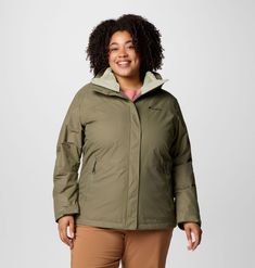 Our classic 3-in-1 jacket features a waterproof-breathable, thermal-reflective outer shell and a fleece liner. Wear each layer separately or zipped together to take on winter’s worst. 3 In 1 Jacket, Outer Jacket, Sportswear Brand, Body Heat, Columbia Sportswear, Range Of Motion, 3 In 1, New Outfits, Stay Warm