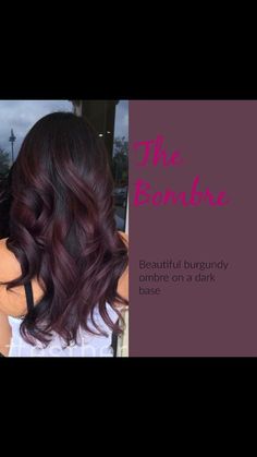 52+ Super Ideas Hair Color Fall New Burgundy Plum Hair, Burgundy Plum Hair Color, Plum Burgundy Hair, Plum Hair Color, Hair Color Plum, Plum Hair, Pinterest Hair, Burgundy Hair