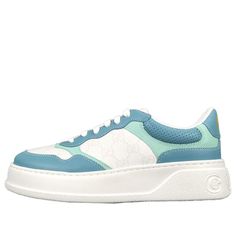 (WMNS) Gucci GG Supreme Sneaker 'Blue White' 705211-UPGB0-4941 (SNKR/Skate/Women's) Blue Gucci Lace-up Sneakers, Blue Lace-up Gucci Sneakers, Gucci Green Sneakers With Rubber Sole, Blue Sporty Gucci Sneakers, Gucci Custom Lace-up Sneakers For Sports, Sporty Blue Gucci Sneakers, Gucci Low-top Custom Sneakers For Sports, Gucci Custom Sneakers For Sports, Gucci Blue Leather Sneakers