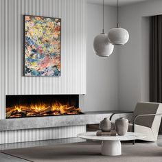 Flamerite E-FX 1500 3-Sided Electric Fireplace in a minimalist living room 2 Sided Electric Fireplace, Living Room Designs With Electric Fireplace, Simple Fireplace Design, Fireplace Flat Wall, Two Sided Fireplace Ideas, 2 Sided Fireplace Living Room, 3 Side Fireplace, Floating Electric Fireplace, Linear Fireplace Wall