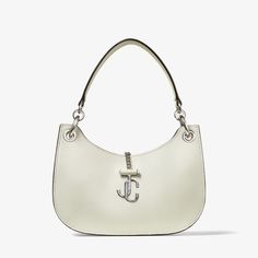 Jimmy Choo Jimmy Choo Fall Winter Varenne Hobo Bag Handbag Calf Leather Width: 25cm Height: 33cm Depth: 8cm Luxury Elegant Hobo Bag With Silver-tone Hardware, Classic Hobo Bag With Silver-tone Hardware And Double Handle, Classic Leather Hobo Bag With Silver-tone Hardware, Luxury Hobo Bag With Silver-tone Hardware And Double Handle, Leather Hobo Shoulder Bag With Silver-tone Hardware, Jimmy Choo Bag, Hobo Bag, Jimmy Choo, Louis Vuitton Bag