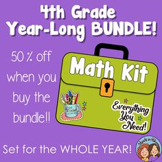 the 5th grade year - long bundle is on sale for $ 50 off when you buy the