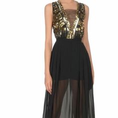 Long Dress Cute For Any Occasion Birthday Party Luxury Festive Evening Party Dress, Luxury Festive Party Evening Dress, Embellished Maxi Dress For Party Season, Chic Sequined Maxi Dress For Party Season, Party-ready Embellished Dresses For Date Night, Embellished Sleeveless Midi Dress For Evening, Chic Embellished Midi Dress For Formal Events, Chic Embellished Midi Dress For Formal Occasions, Chic Sequined Evening Dress For Night Out