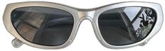 Silver Tinted Sunglasses For Party, Classic Silver Sunglasses For Parties, Silver Sunglasses With Uv Protection For Party, Silver Sunglasses For Summer Formal Events, Silver Sunglasses For Formal Summer Occasions, Silver Sunglasses For Formal Summer Events, Silver Party Sunglasses With Uv Protection, New Sunglasses, Chrome Silver