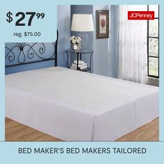 the bed maker's bed makes tailored for $ 27 99 per square foot,