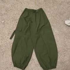 Urban Outfitters- Never Worn Urban Outfitters Pants, Pants Color, Parachute Pants, Pant Jumpsuit, Urban Outfitters, Wide Leg, Pants For Women, Pants, Green