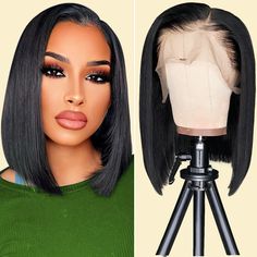 PRICES MAY VARY. ❤BOB WIGS HUMAN HAIR: 10A Brazilian Virgin Human Hair, Cut From Young Donor, Soft and Healthy. Natural and Bouncy, No Tangle, No Shedding, No Bad Smell and No Dry End. True to length, 180% Density ❤13x4 LACE FRONT WIGS: 13x4 Transparent Lace Front Wigs, Suitable for Skin of Various Colors, Invisible & Breathable. Supports Middle Part and Side Part. Pre Plucked Natural Hairline with Baby Hair ❤HAIR ADVANTAGES: Moliveny Bob Wig Human Hair, Can be Dyed, Bleached, Straightened, Curl Wigs For Black Women Short, Lace Front Bob, Cheap Human Hair Wigs, Straight Bob Wig, Short Straight Bob, Bad Smell, Straight Bob, Wig Human Hair, Short Bob Wigs