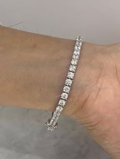 ● Real 925 Sterling Silver Tennis Bracelet and Necklace Set Heavy 5mm Italian White Diamond Chain Necklace For Women ●Metal : 925 Sterling Silver ●Purity : 925 with authenticity stamp ●Made in : Italy ●Bracelet Length : 8" ●Necklace Length: 18" ●Weight: Bracelet Approx 17 Grams, Necklace Approx 36 Grams ●Shape :Solid Tennis Bracelet Necklace Set ●Condition : Brand New ●Width : 5mm ●Complimentary Premium Jewelry box included ●Free Shipping within U.S.A Be sure to hit "favorite" on the right so it remains on your favorites list and/ or add to your wishlist(s). BUY GENUINE GOLD JEWELRY WITH 100% CONFIDENCE Italy Bracelet, Italian Chain, Diamond Chain Necklace, Silver Tennis Bracelet, Premium Jewelry, Bracelet Tennis, Bracelet And Necklace, Favorites List, Diamond Chain