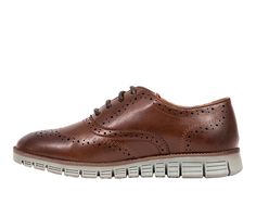 The dress shoe you won't have to beg and plead for them to wear! With all of the looks of a dress shoe, but the comfort and sensibility of a sneaker, the Benton Jr is a win-win for you and your kid! QUALITY YOU CAN TRUST: Deer Stags has been making shoes since 1929. We are a 3rd generation shoe family and stand behind our products 100%. If you ever have a problem with your shoes, know that we are dedicated to making it right. VERSATILE STYLE: The rich synthetic uppers with wingtip brogueing offe Making Shoes, Brogues Style, Oxford Brogues, Deer Stags, Shoe Carnival, How To Make Shoes, Dress Shoe, Cole Haan Zerogrand Oxford, Big Kid