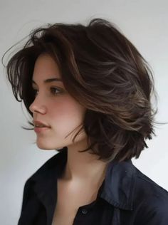 Looking to switch up your hairstyle? Look no further than the bob haircut! This versatile and trendy style has been a staple in the world of hair fashion for Layer Bob Haircut, Butterfly Bob Haircut, Bob Cut With Layers, Gender Confusion, Bob With Layers, 2024 Hairstyles, Shot Hair, Haircut Inspo, Growing Hair