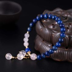 Indulge in pure elegance with our 925 Silver Lapis Lazuli Pink Crystal Bracelet. Crafted with premium materials, this bracelet features a stunning combination of lustrous silver, deep blue lapis lazuli, and delicate pink crystals. Elevate your style and harness the healing properties of these gemstones with this luxurious accessory. Tarnish proof Water proof Sleep / Nap proof Safe for sensitive skin Wear it while working out &showering Designed to wear 24/7 If there is no stock, the product will take 15 days to produce Please leave your usual email address for order contact For smooth delivery, please leave your phone number Natural materials may have cracks, cotton wool, brown spots, mineral defects, etc., which are not defects but normal phenomena. They will not affect wearing and will n Lapis Bracelet, Pink Crystal Bracelet, Rose Gold Quartz, Rose Quartz Bracelet, Gold Charm Bracelet, Crystal Rose, Feather Necklaces, Gold Bracelet Chain, Yellow Gold Bracelet