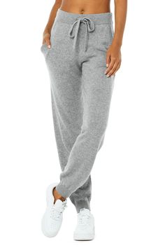 Staying in has never looked so good. Take a luxury trip to loungetown in the ultimate warm-up pant. Crafted from cashmere, this super soft, luxe sweatpant will take you from street to savasana all through the cold months. 100% cashmere yarn Make it a full set with a Jet Set coverup Designed & uniquely fit for every size Wear-tested by our in-house team for the perfect fit Luxury Trip, Alo Yoga Leggings, Summer Neutrals, Long Pencil Skirt, Metallic Leggings, Color Block Leggings, Cashmere Yarn, Blue Leggings, Striped Leggings