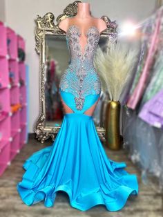 Luxury Prom Dress, Luulla Dresses, Turquoise Prom Dresses, Teal Prom Dresses, Beaded Prom Dresses, Girl Prom, Junior Prom, Gorgeous Prom Dresses, Dream Prom