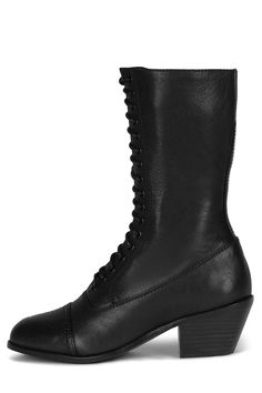 ANTIQUITY Jeffrey Campbell Heels, Boot Fits, Granny Boots, Teenage Fashion, Teenage Fashion Outfits, Black 7, Mid Calf Boots, Jeffrey Campbell, Boot Sandals