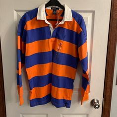 Boys Size Xl Ralph Lauren Nwt Shirt. All In Excellent Condition. Was Purchased For My Son And He Skipped This Size So Most Are Unworn. No Stains, Rips, Or Piling. 1. Nwt Polo By Rl Orange And Blue Striped Shirt. Ralph Lauren Long Sleeve Cotton Top, Orange Long Sleeve Cotton T-shirt, Orange Cotton Long Sleeve Shirt, Casual Orange Cotton Shirt, Ralph Lauren Striped Long Sleeve Tops, Casual Multicolor Ralph Lauren Tops, Ralph Lauren Multicolor Casual Tops, Ralph Lauren Multicolor Cotton Top, Ralph Lauren Relaxed Fit Long Sleeve Tops