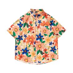 Gender:Unisex Edition type:Loose Elasticity:No-Elasticity Hem Type: Regular Hem Collar/Neckline:Lapel Sleeve:Short Sleeve Thickness:Light-weight Design Elements:Retro Floral Print Style: Casual Material:Polyester Washing Mode: Machine Wash Size:M-2XL Weight:250G Theme:Fit for Women and Mens Spring Outfits/Summer Outfits/Fall Outfits Occasion: Outdoor /Home /Daily /Casual/Festival/Workwear/Street/Travel/holiday/vacation/Beach Size Length Bust Shoulder Sleeve cm inch cm inch cm inch cm inch M 71 2 Men's Spring Outfits, Casual Festival, Beach Oil Painting, Spring Outfits Men, Paint Shirts, Outfits Fall, Holiday Vacation, Floral Short, Print Style