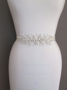 Bridal crystal belt sash Swarovski bridal belt in gold or Wedding Dress Belt Ideas, Elegant Silver Belt With Rhinestones, Glamorous Silver Bridal Belt With Rhinestones, Elegant Embellished Crystal Bridal Belt, Elegant Silver Crystal Chain Belt, Elegant Silver Chain Belt With Rhinestones, Glamorous White Bridal Belt For Wedding, Embellished Crystal Bridal Belt In Silver, Elegant Adjustable Belt With Rhinestones