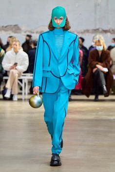 Christian Wijnants, And Just Like That, The Trend, Yellow Blue, Paris Fashion, Runway Fashion, Editorial Fashion, Paris Fashion Week