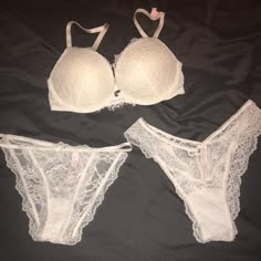 Victoria’s Secret Bra And Panty Set Bra Size 32d Panties Size Xs Off White Color New With Tags Selling These Because They Are Just Not My Colors But Nothing Is Wrong With Them They Are In Perfect Condition My Measurements: Height 5’5ft Weight 115lbs Bra Size 28 Dd/E Hips 32inches Pant Size 00/0/Xs Shirt Size Xs Dress Size 0/Xs Shoe Size 7 Women’s/ 5.5 Kids Undergarment Set, Aesthetic Trip, Dr Wardrobe, My Colors, Bra And Panty Set, Strappy Bra, Floral Pajamas, Cute Bras, 5 Kids