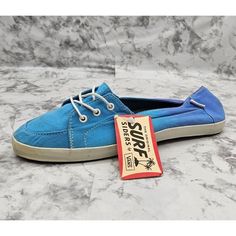 Palisades Ombre Nurse Blue Women's Shoes Size 10.5 Size: 10.5 Color: Blue Material: Canvas Condition: New With Tags, No Original Box. * Small Stains On Shoes * Vans Slip On Women, Black Leather Vans, All Black Vans, Vans Shoes Women, Vans Surf, Classic Skateboard, Vans Yellow, Sequin Shoes, Classic Vans