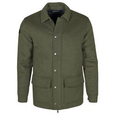 Dover Wool Jacket Forest Moss, Double Entry, Mens Khakis, Brushed Cotton, Outdoor Fabric, Wool Jacket, Mens Fitness, Fabric Material, Patch Pocket