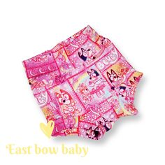 .Welcome to East bow baby!  Bummie, and bow are made from stretchy rib knit fabric to grow with baby. It is stylish for your baby and makes a great gift that anyone can be proud to give to a lucky mom and baby! ♥BUMMIE AND BOW SIZING ⚬ 0-3, 3-6, 6-9, 9-12, 12-18, 18-24, 2T  PLEASE NOTE - When purchasing a SET you must add each item to the cart (ex: TOP 0-3 months, and BUMMIE 0-3 months). If both items are not selected you will receive only what is in your cart. I understand the listing says SET. Playful Fitted Bottoms For Playtime, Fun Cartoon Print Bottoms For Playwear, Fun Pink Bottoms For Playtime, Cute Pink Bottoms For Playtime, Fun Fitted Bottoms For Playtime, Playful Character Print Bottoms For Playwear, Cute Unisex Bottoms For Playwear, Playful Fitted Playtime Bottoms, Playful Cartoon Print Bottoms For Playwear