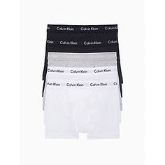 Blue Banisters, Mens Trunks, Sporty Look, Trunk, Calvin Klein, White And Black, Pouch, ? Logo, Blue