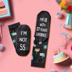 BIRTHDAY GIFTS FOR MEN WOMEN: These socks could be the perfect birthday gift for your dad, mom, husband, wife, brother, sister, uncle, aunt, son, daughter, brother in law, sister in law, son in law, daughter in law, male or female friend. 55 YEARS BIRTHDAY GIFTS: Give him or her this perfect 55th birthday gift to remind them of how amazing they are. Their smile will get even wider when they read the words on the bottom of these socks. Practical, emotional, and humorous, this pair of birthday soc 43rd Birthday, 55th Birthday Gifts, 79th Birthday, 75th Birthday Gifts, Birthday Gifts For Men, 55th Birthday, 31st Birthday, Christmas Wedding Gifts, 75th Birthday