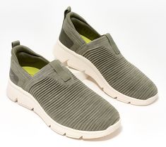 Made for casual walking and everyday wear, this knit sneaker will be your new go-to slip-on. Contoured flexible cushioning leaves you in total comfort, even if you've been on your feet all day. From Ryka. Mirror Man, Beauty Storage, Knit Sneakers, Luggage Sets, Slip On Sneakers, Weekender Bag, Duffel Bag, Jewelry Bags, Swimwear Tops