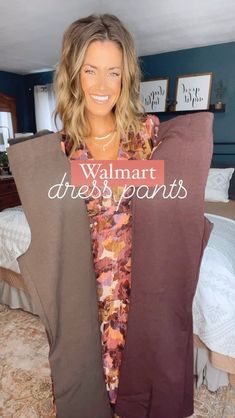 Facebook Walmart Dresses, Walmart Outfits, Walmart Fashion, Office Wear, Affordable Fashion, Click The Link, Dress Pants, Business Casual, New Dress