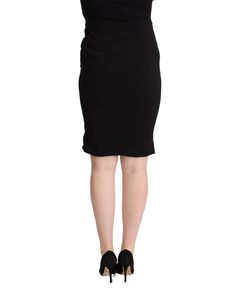 Gorgeous brand new Dolce & Gabbana pencil cut high waist skirt Knee length with a high waist design Classic black color Zipper and button closure Adorned with logo details Made in Italy Material: 54% Viscose 43% Acetate 3% Spandex Lining: 87% Cupro 13% Elastane Pencil Cut Skirt, Skirt Knee Length, High Waist Skirt, Black Pencil Skirt, Fashion Today, Trending Now, Classic Black, Waist Skirt, Designing Women