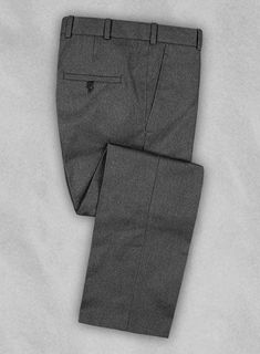 Reda Flannel Charcoal Wool pants do not get you to retire from modern fashion and are worth investing in to match your high standards. Crafted from 100% wool, our Super 110's wool pants featuring a gray hue go from being king to being more relaxed, timeless, and trendy, leaving a ton of room for you to add your flair. Our pants are an excellent choice for meetings and informal occasions. 
 
 Look Includes  Reda Flannel Charcoal Wool Fabric  Cross Pocket  Flat Front  Two Welted Back Pockets on Tr