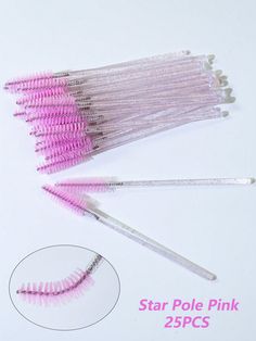 5pcs/25pcs Disposable Colored Eyelash Brush Mascara Brush Eyebrow Brush Eyelash Extension Brush Crystal Wand For Mascara Combing Eyelashes Eyebrow Beauty Salon And Home Use Eyelash Brush Set Multicolor    Polyamide  Eyelash Applicators,Lash Shampoo Brushes   Beauty Tools, size features are:Bust: ,Length: ,Sleeve Length: Eyebrow Beauty, Colored Mascara, Double Menton, Maybelline Lash Sensational, Nars Radiant Creamy Concealer, Dior Addict Lip, Hydrating Lip Gloss, Mascara Brush, Shampoo Brush