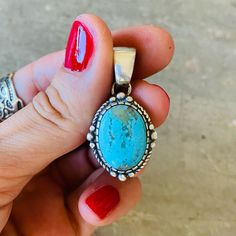 Navajo Sterling Silver & Turquoise Pendant! Condition: Brand New, Handmade! Stamped Sterling, Purchased Directly From A Dealer! Beautiful! See Photos! Hanging Length 1 1/2” X 3/4” W! Retail $125! This Is Only For One Pendant, The Other Items Are Up Separately! I Have Multiple Native American, Navajo, Zuni, Taxco, Antique, Vintage, And Other Designer Items If You Want To Check Out My Closet! Sorry, No Trades! Same Day Shipping When Possible! New Items Posted Every Week! Any Questions, Let Me Know Silver Turquoise Necklace Stamped 925, Southwestern Oval Turquoise Necklace, Bohemian Blue Turquoise Necklace Stamped 925, Bohemian Turquoise Necklace Stamped 925, Bohemian Oval Turquoise Necklace Stamped 925, Traditional Blue Turquoise Necklace In Sterling Silver, Bohemian Blue Turquoise Sterling Silver Necklace, Blue Turquoise Sterling Silver Necklace In Bohemian Style, Traditional Blue Turquoise Necklace