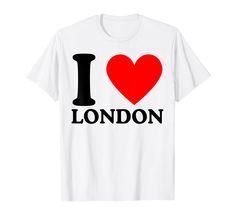 PRICES MAY VARY. I love London tee shirts: Our I love London tee shirts are a fantastic way to show off your love for London. With a bold, vibrant design, these tees are sure to make a big impression wherever you go. I love London tshirt: Featuring the iconic 'I heart London' slogan, our tshirt is a must-have for anyone who adores this bustling city. It's a great conversation starter and an even better way to share your enthusiasm for London. Lightweight, Classic fit, Double-needle sleeve and bo I Heart London Shirt, I Love London Shirt, I Heart Tshirt, I Love Tshirt, I Heart London, London Tshirt, I Love London, Heart Tshirt, Love London