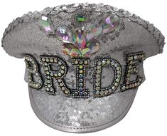 PRICES MAY VARY. Sparkle, shine, and strut your fabulous self in this stunning color changing iridescent hats. One size fits most up to 58cm or 22 inches. Flip sequin elegant design will catch the attention of all on the beach, parties, wedding party, and more. A hat that can be worn by men or women. Great for music festivals, bachelorette party bride to be hat, 4th of July, Halloween, every day wear, and more. Select from Black Iridescent Flip Sequins, White Iridescent Flip Sequins, Silver Brid Bride To Be Bachelorette, Bachelorette Party Hat, Steampunk Festival, Bride Hat, Bachelorette Party Bride, Bridesmaid Pearls, Festival Hat, Cool Hats, Bride To Be