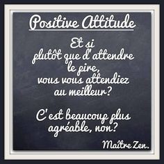 a blackboard with the words positive attitude written in white on it and an image of a