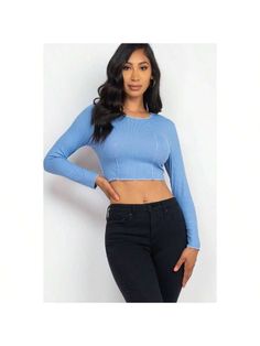 Elevate your wardrobe with our Exposed Seam Long Sleeve Ribbed Crop Top, a chic and versatile piece that effortlessly combines style and comfort. Crafted with the utmost care and attention to detail, this garment is designed to make you look and feel your best.
Key Features:
Fabric: Made from soft and lightweight high-stretch rib knit, offering a comfortable and flexible fit. Fabric composition: 92% Polyester, 8% Spandex.
Fit: Designed with a flattering crop silhouette and long sleeves, providin Exposed Seams, Ribbed Crop Top, Hack Tool, Women Tops, Chic Design, Women Clothing, Casual Looks, Womens Tees, Rib Knit