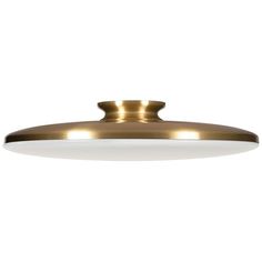 an overhead light fixture on a white background