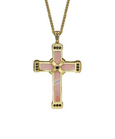 The Eternity Classic Cross - Yellow Gold is the perfect gift of faith for any holy occasion for your friends, family, or yourself. Each Cross necklace is crafted in original ancient Holy Land stones from the walls of Jerusalem, elegantly paired with a silicon chip embedded with all 27 books of the New Testament. In times like these, we need the power of faith more than ever. Therefore we created an inspiring piece of jewelry, in which the Jerusalem walls that Jesus once passed through and the wo Books Of The New Testament, Zipper Bracelet, Rose Gold Black Diamond, Native Jewelry, Orange Sapphire, Pink Enamel, Black Diamonds, Holy Land, House Built