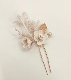 Simply Beautiful Ivory Cream Pearl Flower and Diamanté Bridal Hair Pin This item is for one pin only, please select the quantity you require from the drop-down list. Bridal Hair Pin, Wedding Hair Pins, Pearl Cream, Bridal Hair Pins, Pearl Flower, Hair Pin, Wedding Hair Accessories, Simply Beautiful, Hair Comb