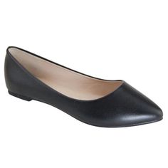 Sunday Stroll Pointy Toe Ballet Flat in Black Pointy Flats, Black Flats Shoes, Shoe Boutique, Ballet Flat, Wardrobe Ideas, Black Flats, Black 7, Ballet Flats, Wardrobe Staples